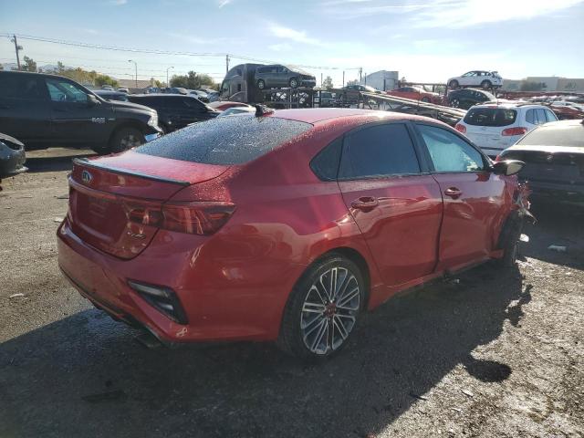 3KPF44AC8LE253075 - 2020 KIA FORTE GT RED photo 3