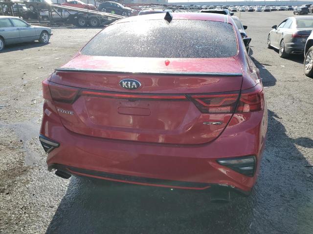 3KPF44AC8LE253075 - 2020 KIA FORTE GT RED photo 6