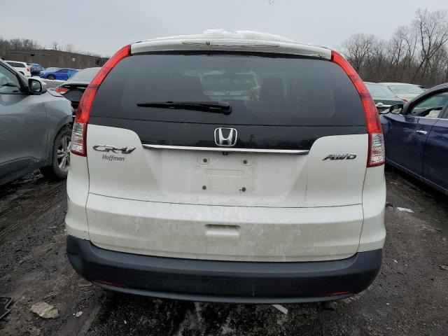 5J6RM4H51EL115709 - 2014 HONDA CR-V EX WHITE photo 6