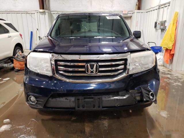 5FNYF4H45EB039627 - 2014 HONDA PILOT EX BLUE photo 5