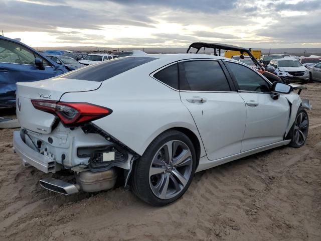 19UUB6F60MA000219 - 2021 ACURA TLX ADVANCE WHITE photo 3