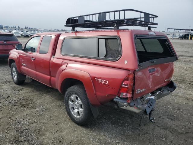 5TEUU42N45Z088824 - 2005 TOYOTA TACOMA ACCESS CAB RED photo 2
