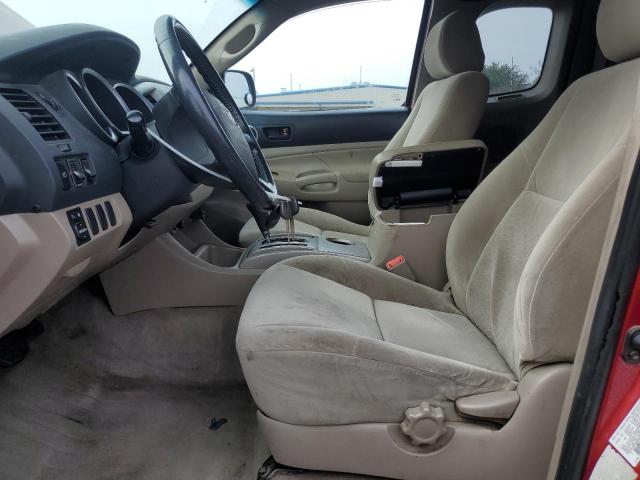 5TEUU42N45Z088824 - 2005 TOYOTA TACOMA ACCESS CAB RED photo 7