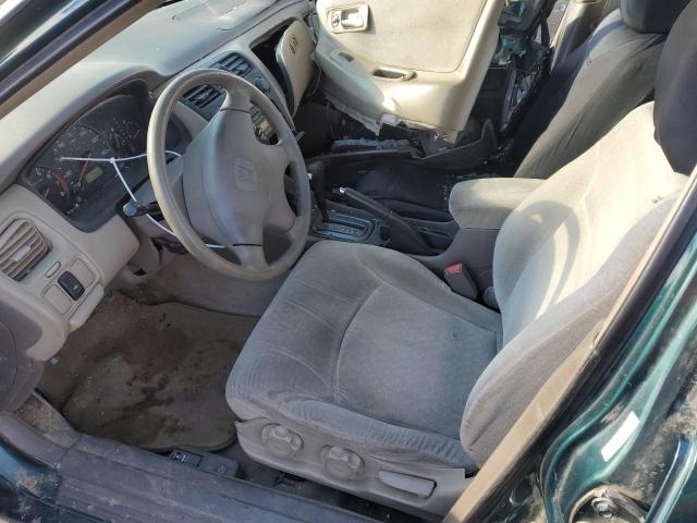 1HGCG66552A013534 - 2002 HONDA ACCORD LX GREEN photo 7