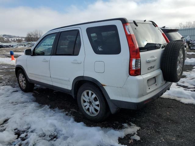 JHLRD78965C057884 - 2005 HONDA CR-V SE WHITE photo 2