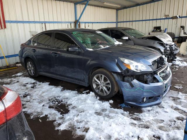 4S3BMCA6XE3017587 - 2014 SUBARU LEGACY 2.5I BLUE photo 4