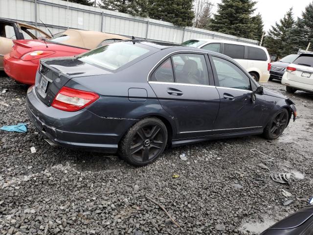 WDDGF8BB3AR131386 - 2010 MERCEDES-BENZ C 300 4MATIC GRAY photo 3