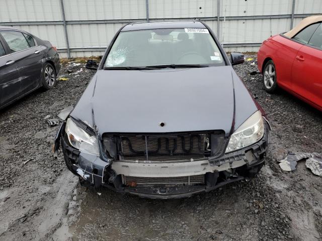 WDDGF8BB3AR131386 - 2010 MERCEDES-BENZ C 300 4MATIC GRAY photo 5