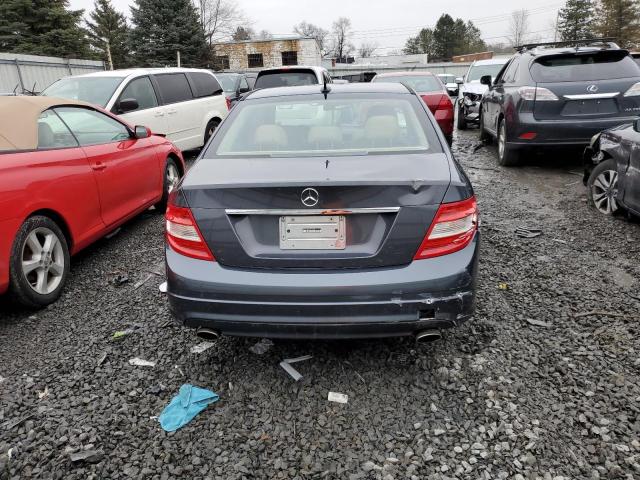 WDDGF8BB3AR131386 - 2010 MERCEDES-BENZ C 300 4MATIC GRAY photo 6