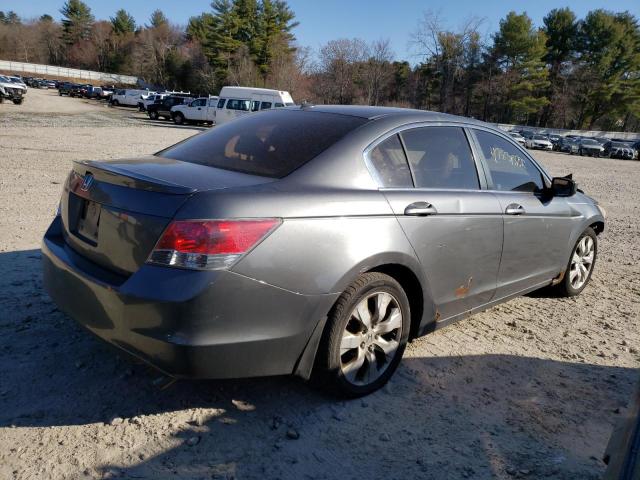 1HGCP26878A156156 - 2008 HONDA ACCORD EXL GRAY photo 3