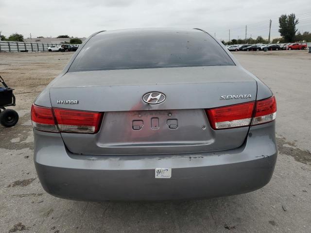 5NPEU46C06H175248 - 2006 HYUNDAI SONATA GLS GRAY photo 6