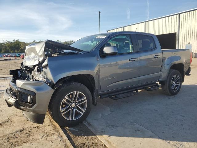 1GCGSCEN1M1127807 - 2021 CHEVROLET COLORADO LT GRAY photo 1