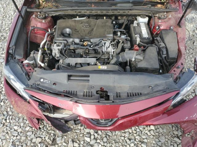 4T1B11HK3KU745107 - 2019 TOYOTA CAMRY L BURGUNDY photo 11