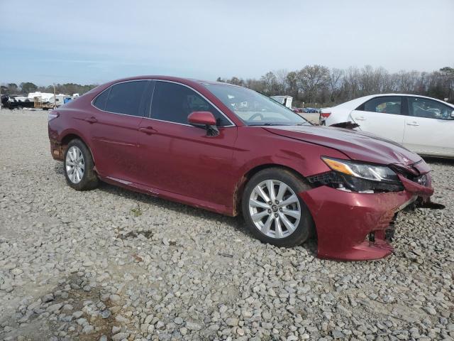 4T1B11HK3KU745107 - 2019 TOYOTA CAMRY L BURGUNDY photo 4