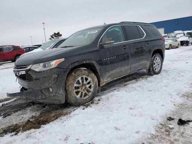 1GNERGKW5MJ157004 - 2021 CHEVROLET TRAVERSE LT BLACK photo 1