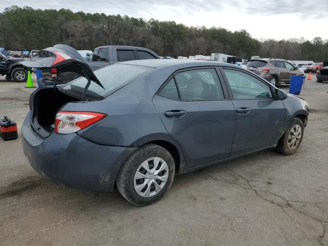 5YFBPRHE4EP116632 - 2014 TOYOTA COROLLA ECO GRAY photo 3