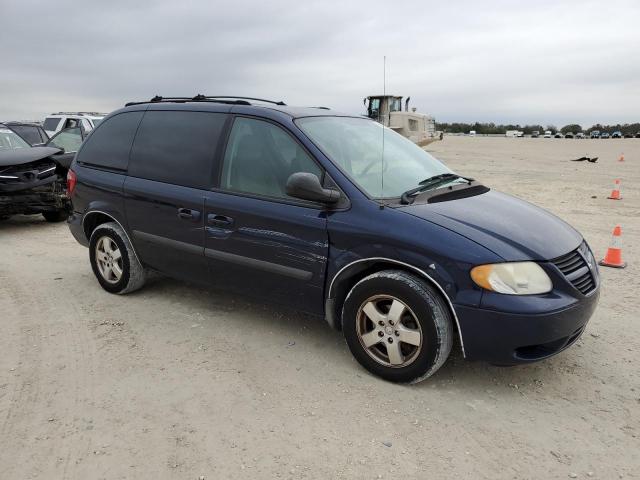 1D4GP45R15B284262 - 2005 DODGE CARAVAN SXT BLUE photo 4