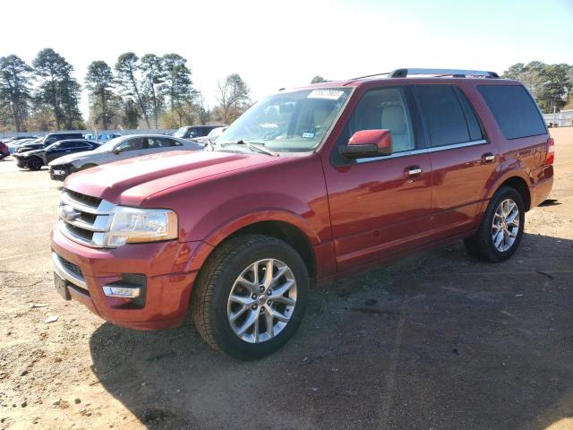 1FMJU1KT1GEF44621 - 2016 FORD EXPEDITION LIMITED RED photo 1