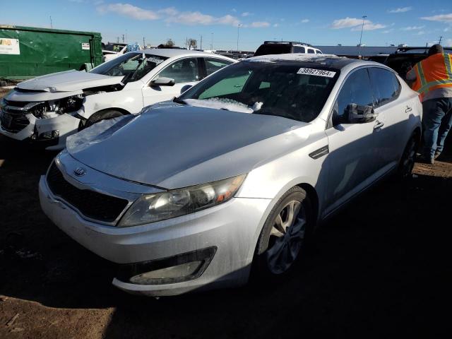 5XXGN4A70DG165165 - 2013 KIA OPTIMA EX SILVER photo 1