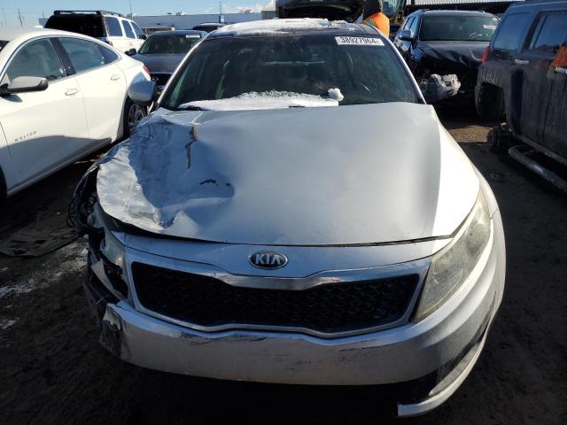 5XXGN4A70DG165165 - 2013 KIA OPTIMA EX SILVER photo 5