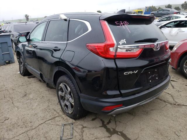 JHLRW2H83KX021725 - 2019 HONDA CR-V EXL BLACK photo 2