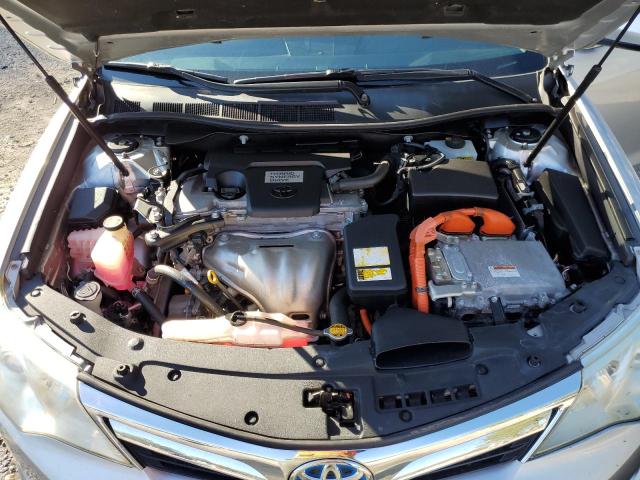 4T1BD1FK5CU033211 - 2012 TOYOTA CAMRY HYBR SILVER photo 11