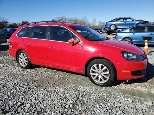 3VWPL7AJ3BM705961 - 2011 VOLKSWAGEN JETTA TDI RED photo 4