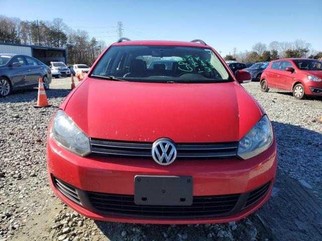 3VWPL7AJ3BM705961 - 2011 VOLKSWAGEN JETTA TDI RED photo 5