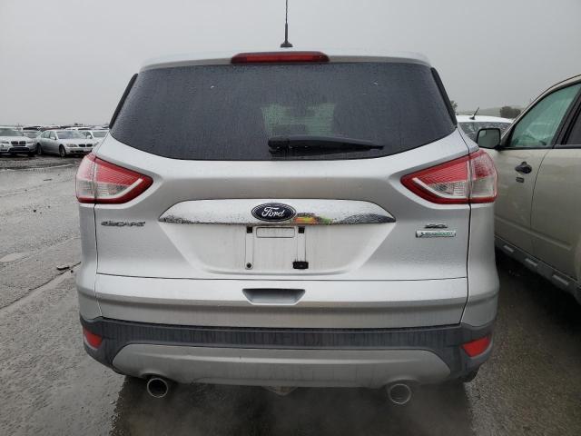 1FMCU0H98DUA53687 - 2013 FORD ESCAPE SEL SILVER photo 6