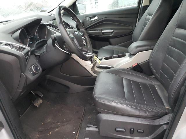 1FMCU0H98DUA53687 - 2013 FORD ESCAPE SEL SILVER photo 7