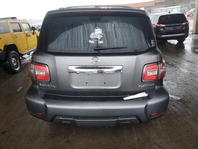 JN8AY2NE3L9780884 - 2020 NISSAN ARMADA PLATINUM GRAY photo 6