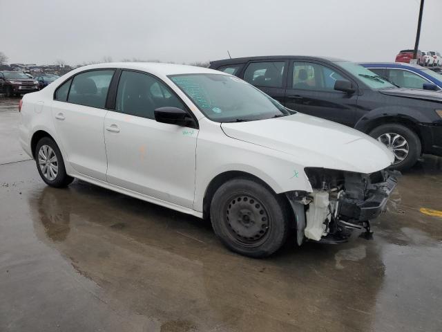 3VW2K7AJXCM315597 - 2012 VOLKSWAGEN JETTA BASE WHITE photo 4