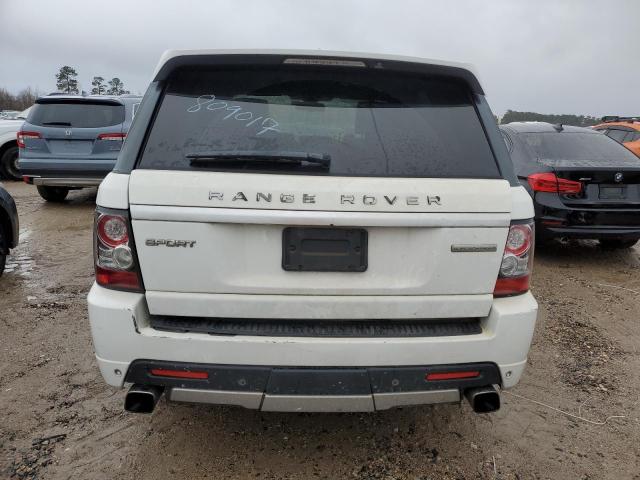 SALSH2E44DA809017 - 2013 LAND ROVER RANGE ROVE SC WHITE photo 6