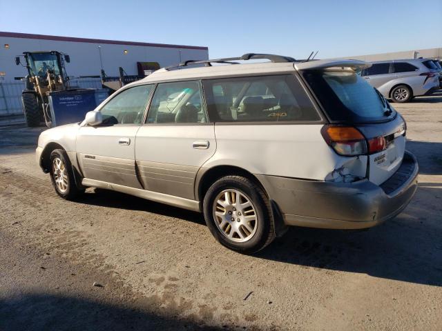 4S3BH896937647886 - 2003 SUBARU LEGACY OUTBACK H6 3.0 VDC WHITE photo 2