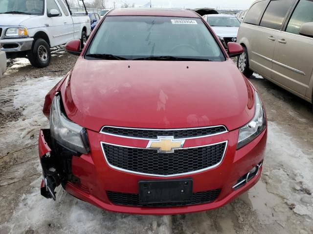 1G1PG5SB4D7324399 - 2013 CHEVROLET CRUZE LTZ RED photo 5