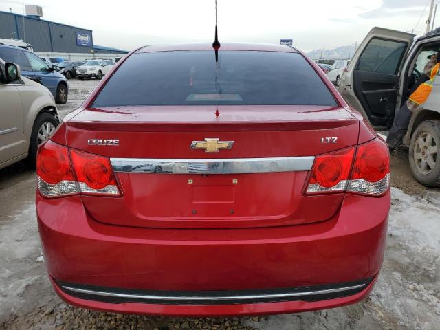 1G1PG5SB4D7324399 - 2013 CHEVROLET CRUZE LTZ RED photo 6