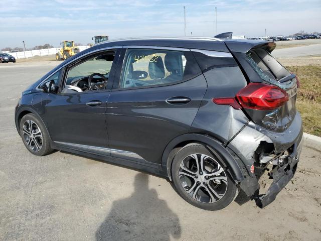 1G1FX6S0XJ4137181 - 2018 CHEVROLET BOLT EV PREMIER GRAY photo 2