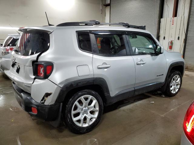 ZACCJBBB3JPJ29167 - 2018 JEEP RENEGADE LATITUDE SILVER photo 3