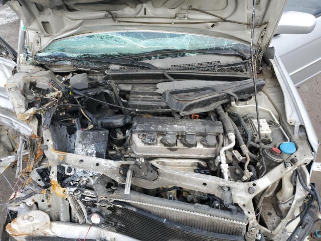 2HGES26805H543622 - 2005 HONDA CIVIC EX SILVER photo 11