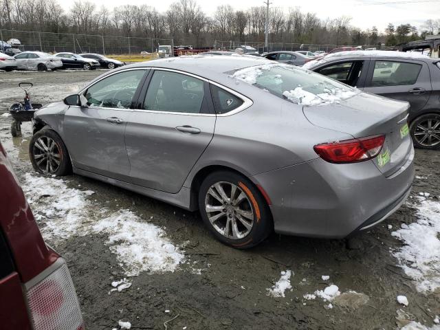 1C3CCCAB2FN693594 - 2015 CHRYSLER 200 LIMITED GRAY photo 2