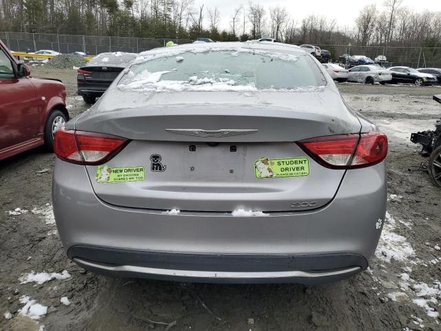 1C3CCCAB2FN693594 - 2015 CHRYSLER 200 LIMITED GRAY photo 6