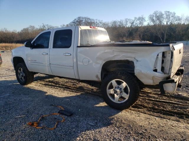 1GT125EGXCF167730 - 2012 GMC SIERRA K2500 DENALI WHITE photo 2