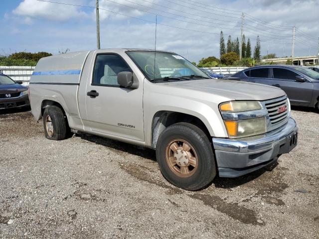 1GTCS148558135464 - 2005 GMC CANYON TAN photo 4