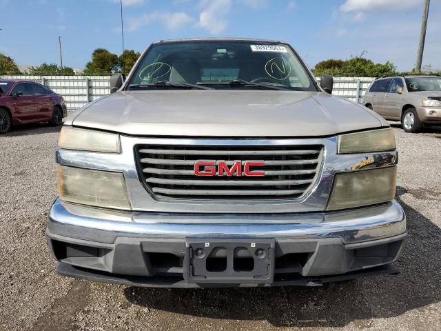 1GTCS148558135464 - 2005 GMC CANYON TAN photo 5