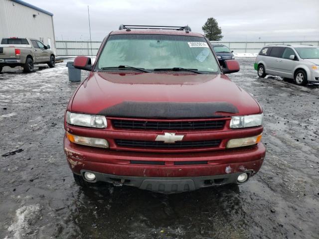 1GNEK13Z73R309567 - 2003 CHEVROLET TAHOE K1500 MAROON photo 5