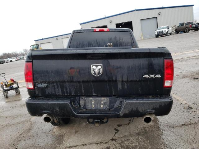 1C6RR7KT3KS597673 - 2019 RAM 1500 CLASS TRADESMAN BLACK photo 6