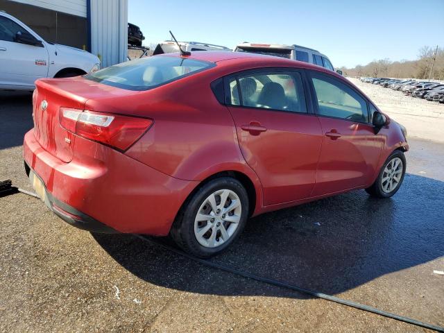 KNADM4A3XF6429560 - 2015 KIA RIO LX RED photo 3