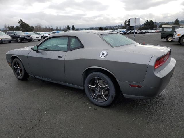 2B3CJ4DG7BH596331 - 2011 DODGE CHALLENGER GRAY photo 2