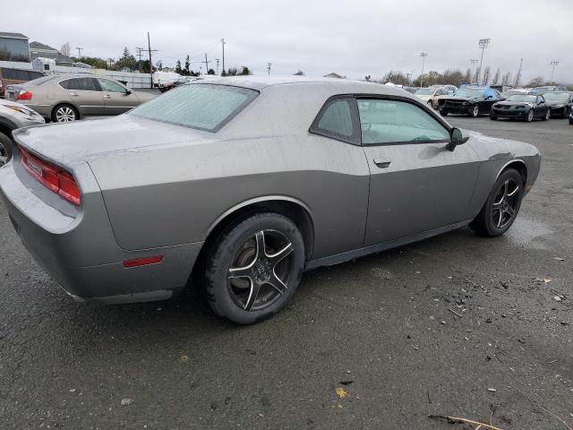 2B3CJ4DG7BH596331 - 2011 DODGE CHALLENGER GRAY photo 3