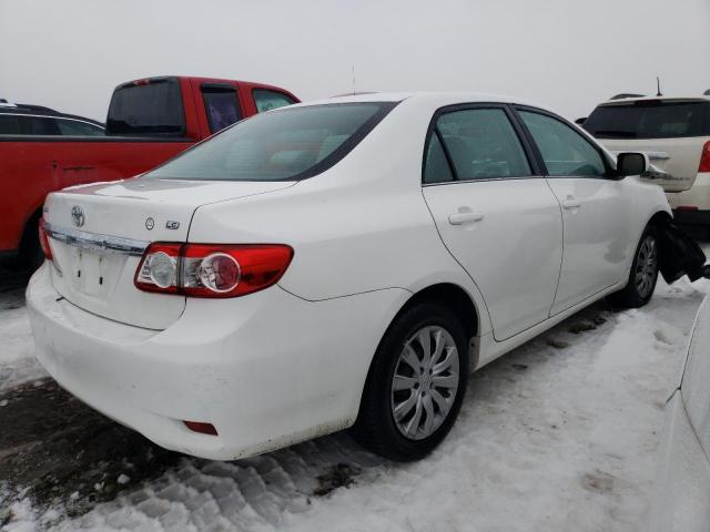 2T1BU4EE1DC943163 - 2013 TOYOTA COROLLA BASE WHITE photo 3